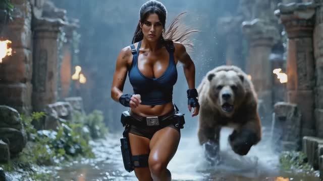 Lara Croft - Tomb Raider Into The Abyss – Official Cinematic Trailer - CoreVision AI