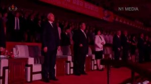 SHAMAN исполнил Встанем в Северной Корее. Ким Чен Ын и весь зал встали. Это успех?