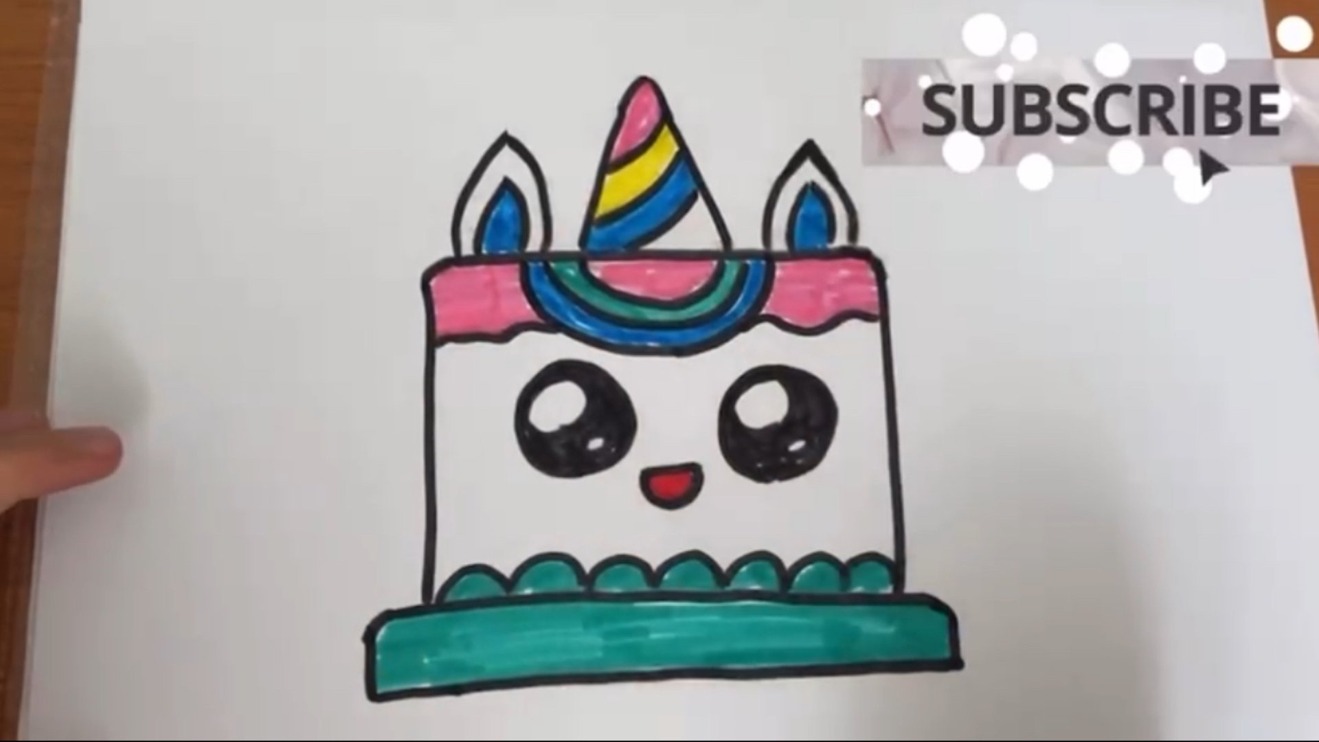 Торт Единорог. Рисуем Вместе. ✍️ смотреть онлайн