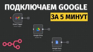 Как подключить Google сервисы (Google Drive, Gmail) к n8n?