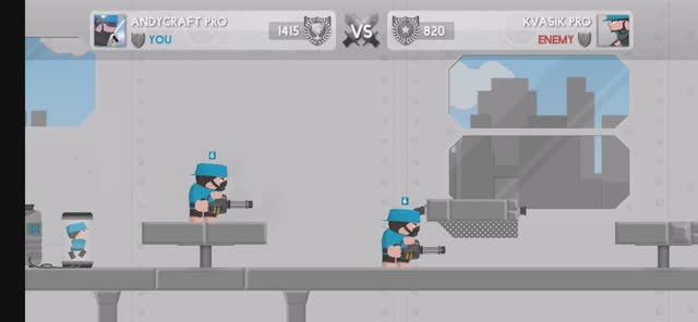 Гриша обалдел от моих брутов на базе в Clone Armies!