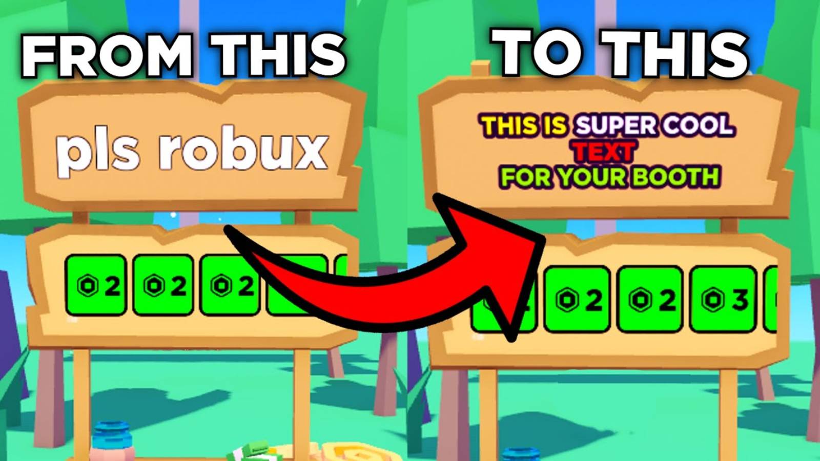 ГАЙД КАК ДОБАВИТЬ ЦВЕТ К НАДПИСИ НА СТЕНДЕ В ПЛИС ДОНАТ! Pls Donate Roblox смотреть онлайн