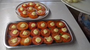 Закуска из баклажанов и кабачков.