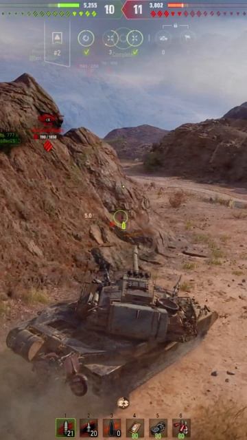 Carro 45t - Итальянская точность в деле! 💥 #миртанков #wot #worldoftanks смотреть онлайн