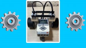 Показываю, как собрать классическую тележку из конструктора LEGO EV3.