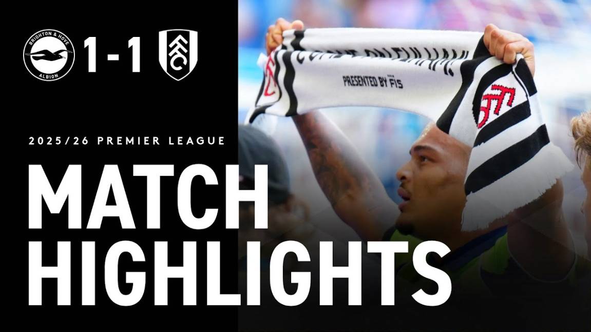 Обзор матча Брайтон - Фулхэм | Highlights | Brighton - Fulham | 16.08.2025