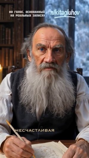 Лев Толстой-его ставшая крылатой фраза из Анны Карениной #левтолстой #толстой #аннакаренина #цитаты