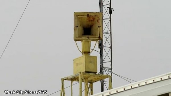 Federal Signal Thunderbolt 1003 SWA Siren Test Hi-lo Providence KY