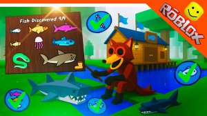 🎣 ПОЙМАЛ ВСЮ РЫБУ! 30 АКУЛ! ВСЕ БЕЙДЖЫ! 99 НОЧЕЙ В ЛЕСУ РОБЛОКС РЫБАЛКА❄️ 99 NIGHTS IN THE FOREST