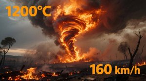 Огненный смерч во второй раз за неделю! Португалия в огне — видео шокирует