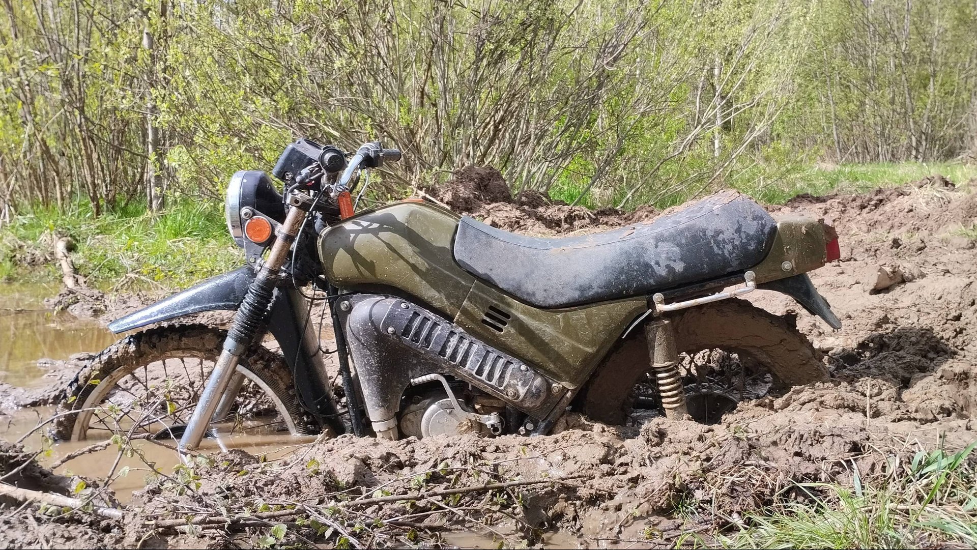 Иж Планета и Тула на бездорожье - гиганские калеи смотреть онлайн