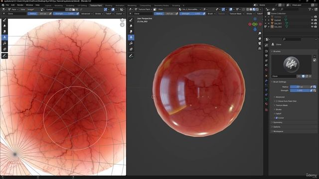 3-5 -Fixing the Eyeball and Exporting Textures смотреть онлайн