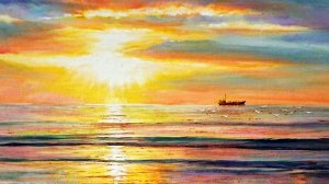 Море в живописи Сергея Минаева