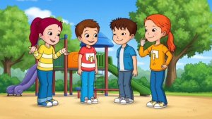 Музыкальный мультик детям. Дружба