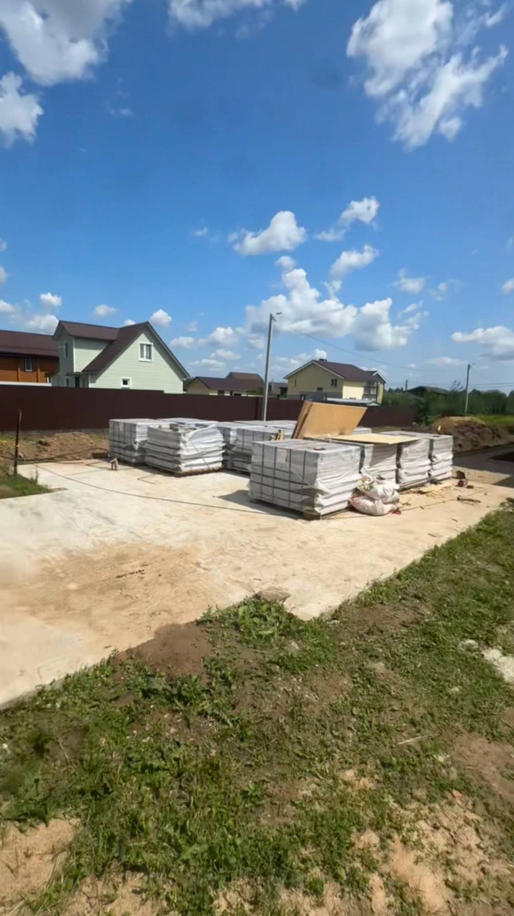 Бордюры и пескоцемент