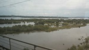 Въезд на железнодорожный мост через Амур (Транссибирская магистраль).