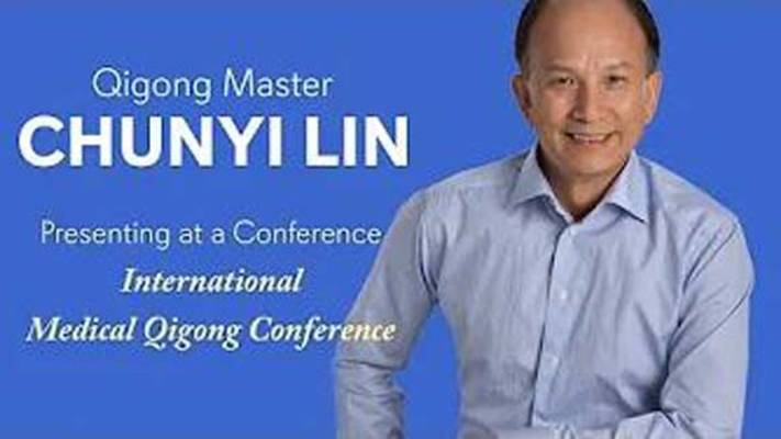 YT01-32 Дыхание цигун. Выступление на конференции. Chunyi Lin - Spring Forest Qigong