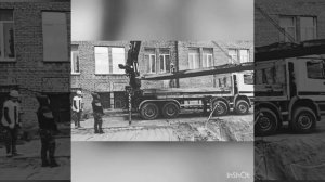 Работа манипулятора грузоподъемность 18 тонн