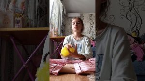 слайм на полу.