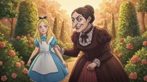 Алиса в стране чудес с 4 части и до конца.