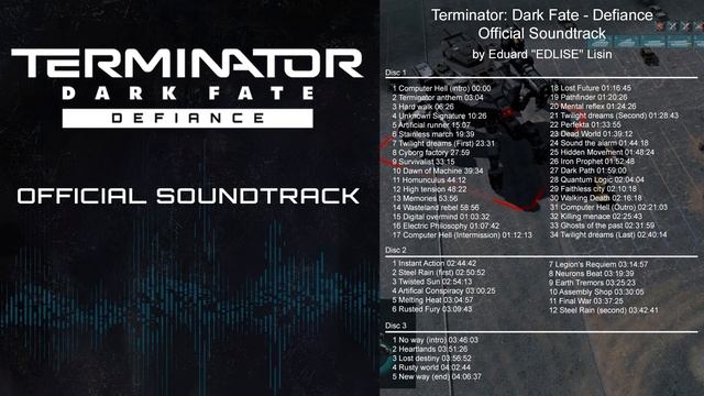 Terminator: Dark Fate Defiance Soundtrack