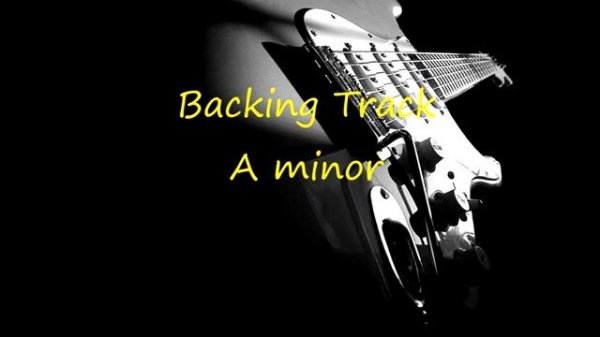Backing track for guitar