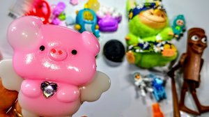 АСМР РАСПАКОВКА сквишей и антистрессы Таба лапки сквиши 🐾