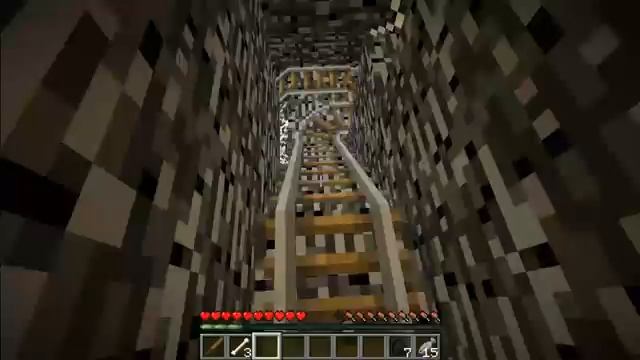 MineCraft [Прохождение карты] №1 Заброшенная шахта смотреть онлайн