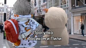 Прогулка с Басиком и Лили