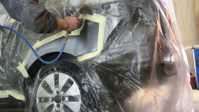 Исправляем болячки Kia Rio 3 покраска