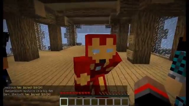 MineCraft [Mini Game] - Железный человек, я твой отец о_0 смотреть онлайн