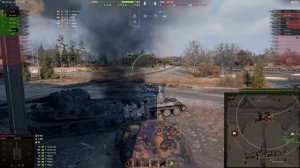 [Fermani wot] Он поседел во время боя😜 Вот что произошло в этом бою на vz 55 в нубке wot