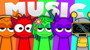 СПРУНКИ ПИРАМИКСЕД: Музыкальный Сборник Всех Персонажей | МУЗЫКА СПРУНКИ