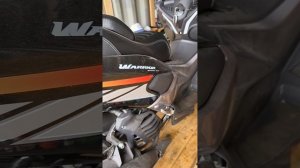 Китайский скутер Warrior обзор