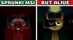🔥 SPRUNKI MSI: NORMAL vs ALIVE! 💀 КТО ПОБЕДИЛ?
