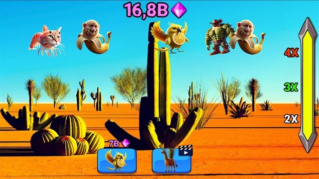 Эволюция брейнрот животных. Эпичная битва. Геймплей.