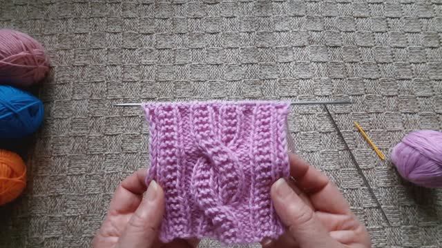 Оригинальная коса для шапок и не только. смотреть онлайн