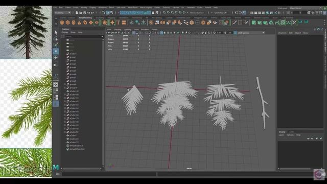0013 - Stylized Tree Modeling смотреть онлайн
