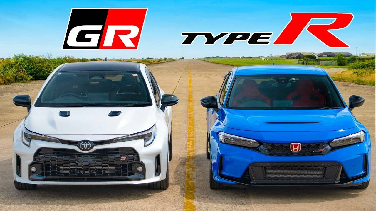 Кто победит в заезде： Toyota GR Corolla или же Honda Civic Type R？ смотреть онлайн