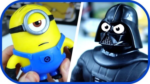 ОГРОМНЫЙ СТРЕТЧ! Миньон и Звездные войны. Стретч Армстронг!