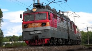 «Единственный в Лянгасово». ВЛ80Т-2074 с грузовым поездом