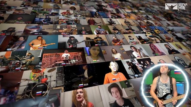 System Of A Down - Chop Suey! 177 Musicians From 34 Countries #QuarantineMob #rocknmob