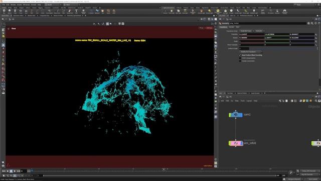 Abstract Fluid FX In Houdini Pro Karma & Houdini Tutorial смотреть онлайн