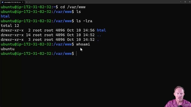 5. (7 ) Pulling files onto our server from github and building React смотреть онлайн
