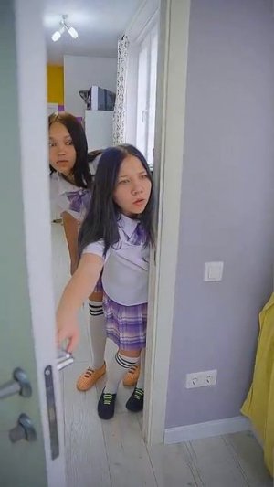 Pranks at the scary teacher's school! #funny #school #scaryteacher