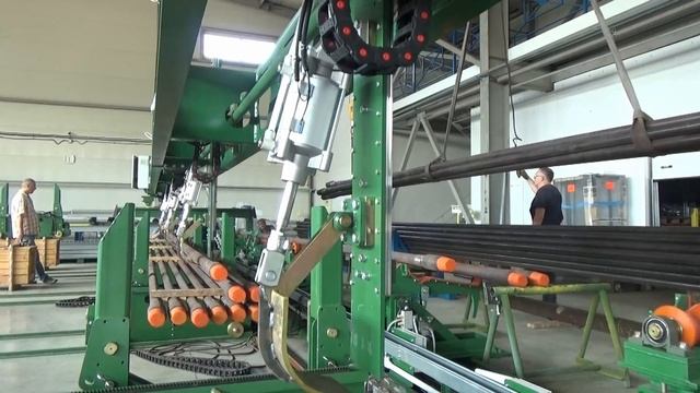 Автоматизированный комплекс пакетирования труб в пакеты смотреть онлайн