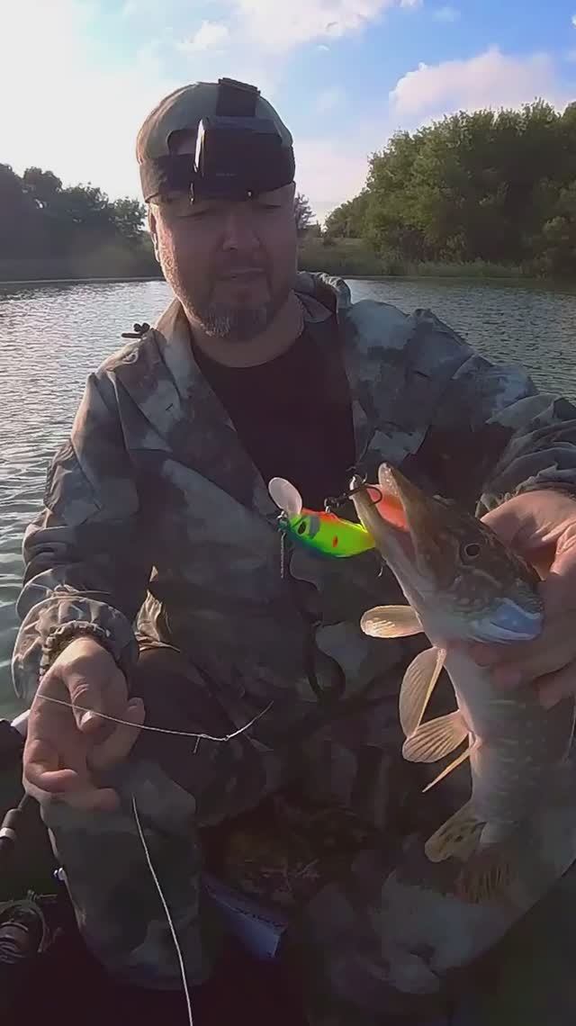 БЕШЕНАЯ ЩУКА САМА ЗАПРЫГНУЛА В ЛОДКУ! 🔥 смотреть онлайн