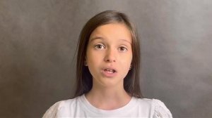 София Лощинина, 12 лет - актерская визитка (базовая)