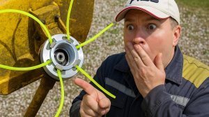 Купил невероятную катушку для триммера — вы не поверите, что она умеет!