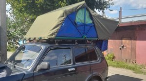 ПАЛАТКА НА КРЫШУ АВТОМОБИЛЯ. Часть-1.